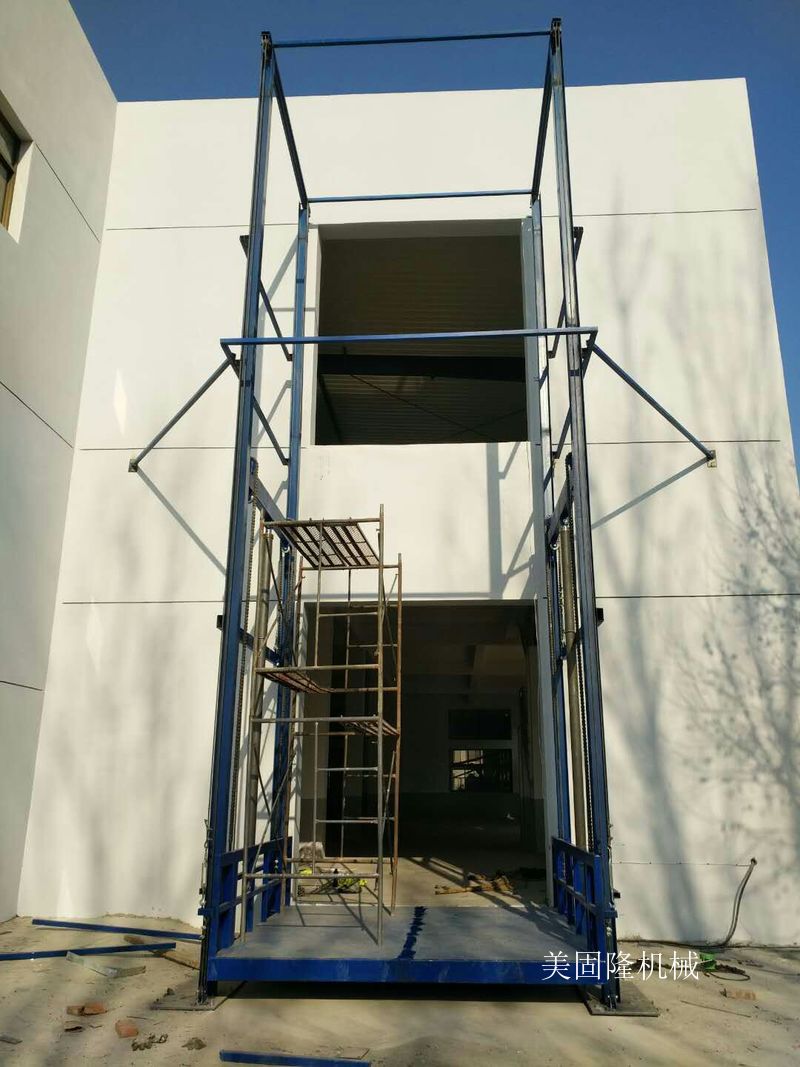 玉林仓库专用导轨式升降货梯价格